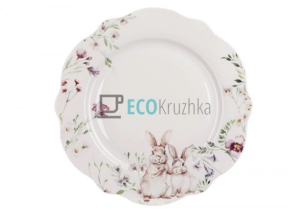 Порцелянова обідня тарілка " ... Порцелянова обідня тарілка " ...