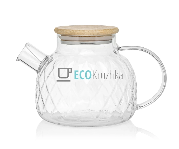 Чайник 1000 мл, боросилікатне скло, прозорий, скляний, б ... Чайник 1000 мл, боросилікатне скло, прозорий, скляний, б ...