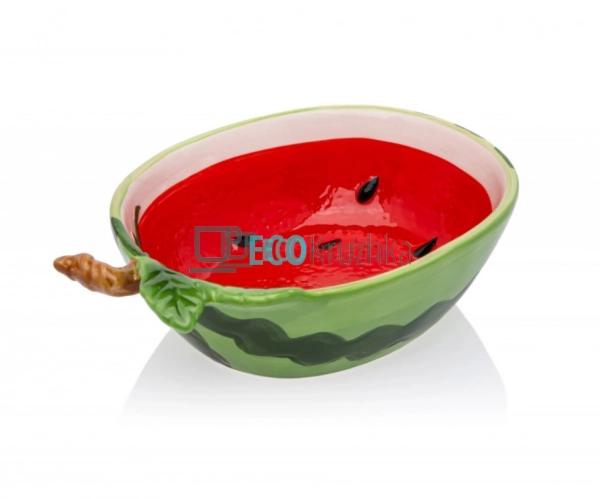 УЦІНКА КЕРАМІЧНИЙ САЛАТНИК "WATERMELON", 750 МЛ, 21.5X15 ... УЦІНКА КЕРАМІЧНИЙ САЛАТНИК "WATERMELON", 750 МЛ, 21.5X15 ...