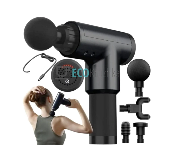 Масажер для тіла ручний, спини електричний KH-320-Black Масажер для тіла ручний, спини електричний KH-320-Black