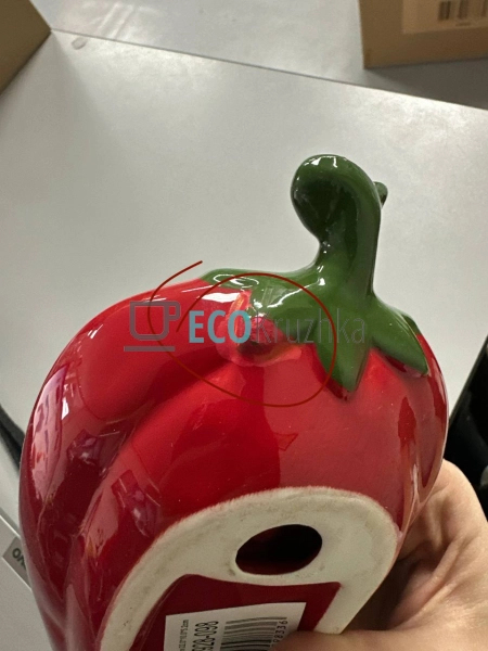 УЦІНКА ТАРІЛКА КЕРАМІЧНА "PEPPER", 22 Х 10 Х 5.2СМ УЦІНКА ТАРІЛКА КЕРАМІЧНА "PEPPER", 22 Х 10 Х 5.2СМ