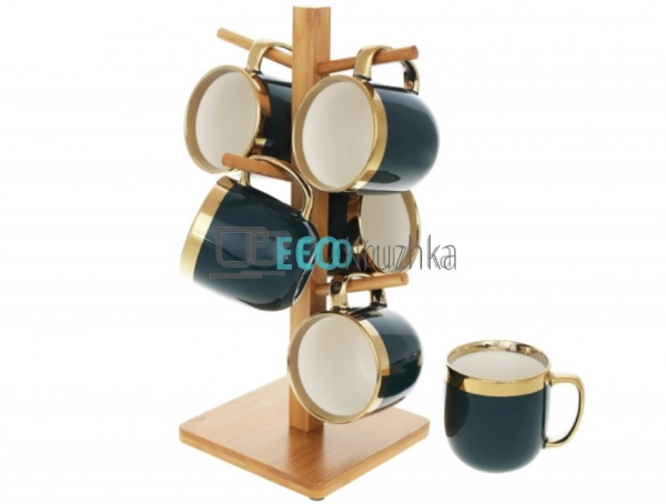 УЦІНКА НАБІР (6 ШТ) ПОРЦЕЛЯНОВИХ ЧАШОК 320МЛ EK21539 УЦІНКА НАБІР (6 ШТ) ПОРЦЕЛЯНОВИХ ЧАШОК 320МЛ EK21539