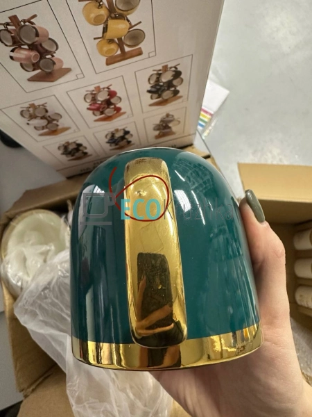 УЦІНКА НАБІР (6 ШТ) ПОРЦЕЛЯНОВИХ ЧАШОК 320МЛ EK21539 УЦІНКА НАБІР (6 ШТ) ПОРЦЕЛЯНОВИХ ЧАШОК 320МЛ EK21539