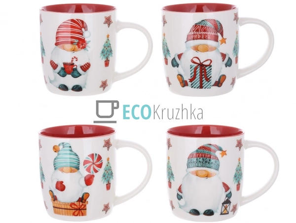 УЦІНКА ПОРЦЕЛЯНОВИЙ КУХОЛЬ "ГНОМИКИ", 350 МЛ УЦІНКА ПОРЦЕЛЯНОВИЙ КУХОЛЬ "ГНОМИКИ", 350 МЛ