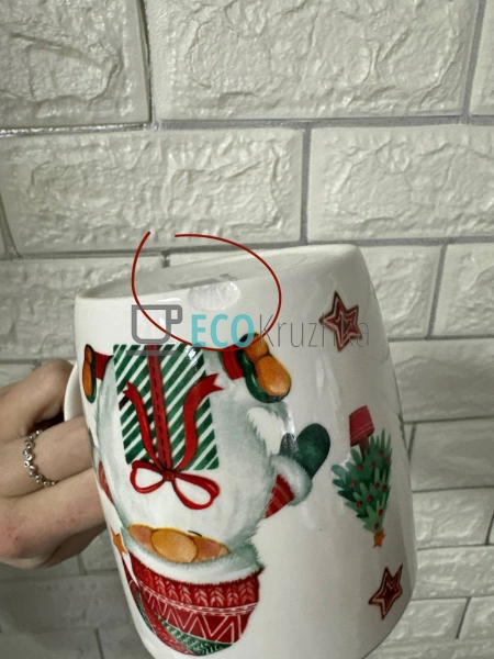 УЦІНКА ПОРЦЕЛЯНОВИЙ КУХОЛЬ "ГНОМИКИ", 350 МЛ УЦІНКА ПОРЦЕЛЯНОВИЙ КУХОЛЬ "ГНОМИКИ", 350 МЛ