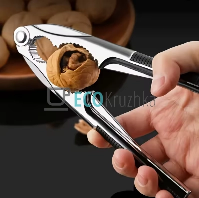 Ручний металевий горіхокол для волоських горіхів і фунду ...