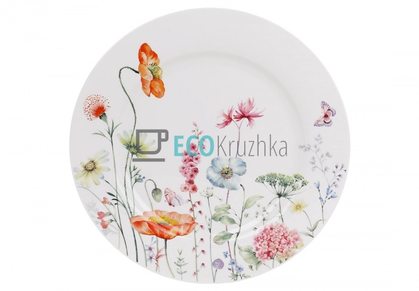 Велика порцелянова обідня тарілка Flower Garden 27 см –  ... Велика порцелянова обідня тарілка Flower Garden 27 см –  ...