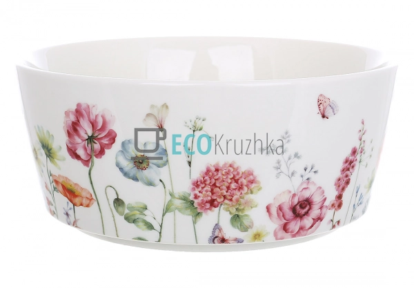 Порцеляновий салатник Bonadi Flower Garden 1.9 л великий ...