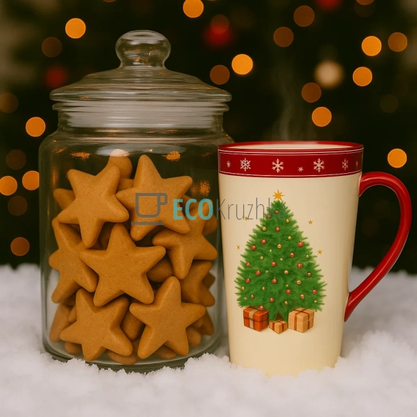 Керамічна новорічна кружка 580 мл – святковий подарунок ... Керамічна новорічна кружка 580 мл – святковий подарунок ...