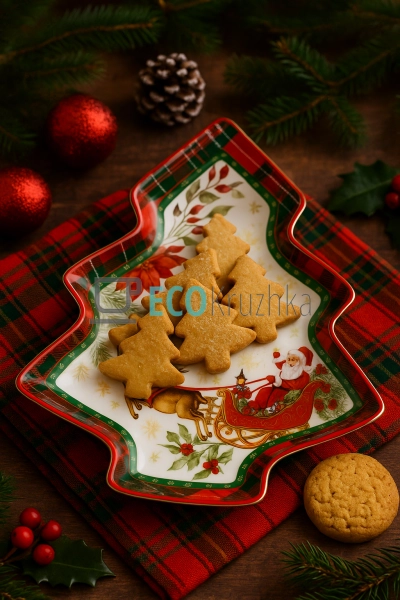 Порцелянова тарілка у формі  ...