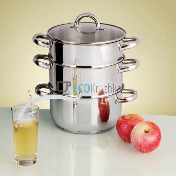 Соковарка з нержавіючої сталі Edenberg 5 л для плити інд ...