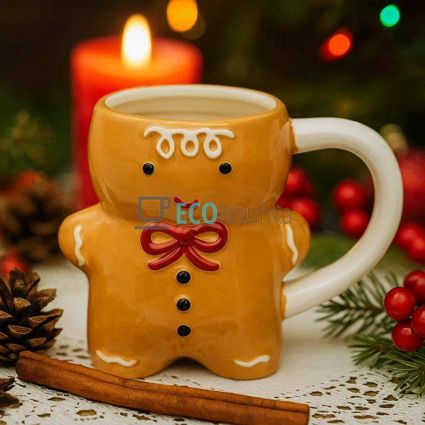 Керамічна кружка Пряниковий  ...