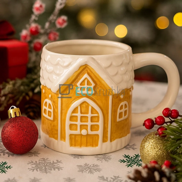Новорічна керамічна кружка " ...