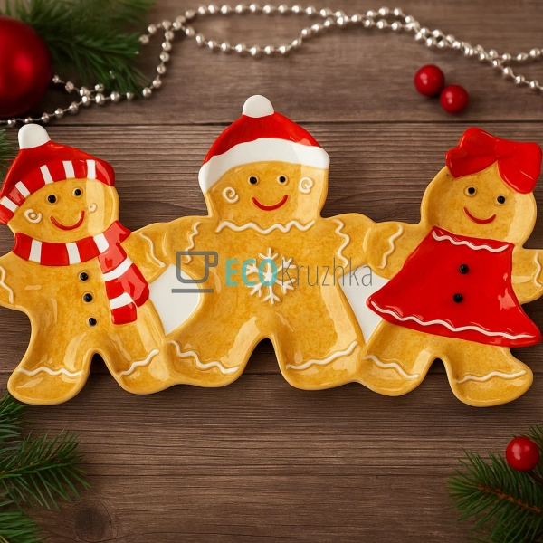 Керамічне святкове блюдо "Пр ...