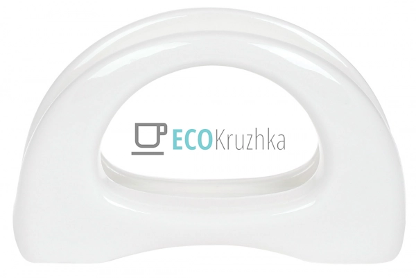 Серветниця порцелянова біла настільна 13 см «Веселка» (9 ...