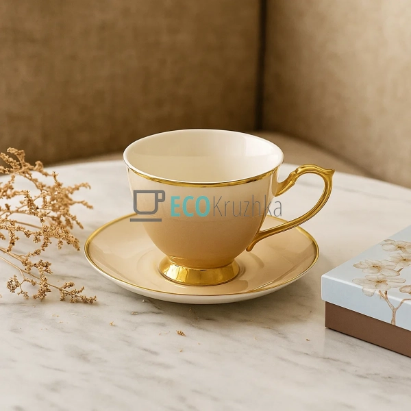 Чайний сервіз з порцеляни на 6 персон Diana – чашки 220  ... Чайний сервіз з порцеляни на 6 персон Diana – чашки 220  ...