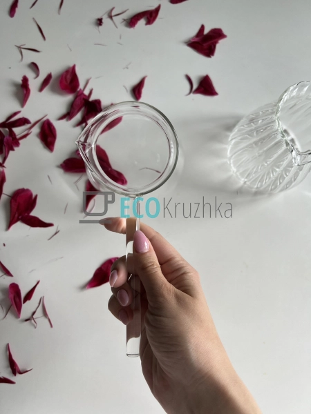 Турка для кави скляна 580 мл EK12433