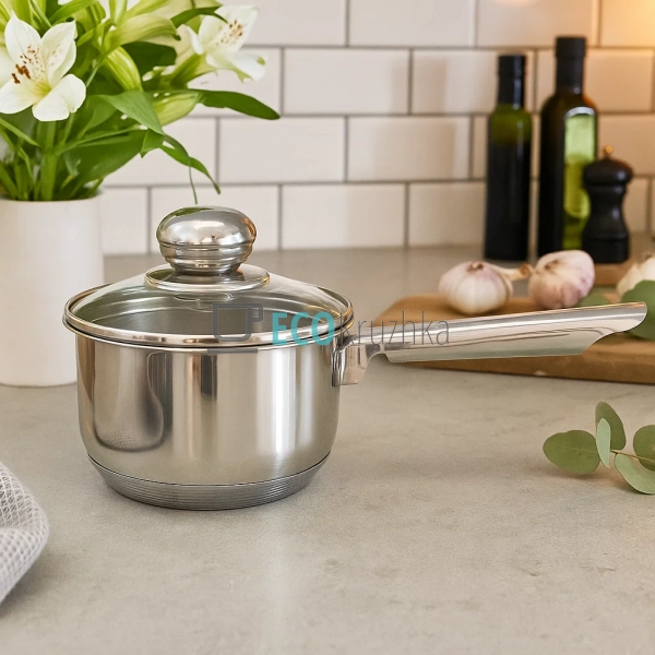 Ківш із кришкою Edenberg 1л EB-3032