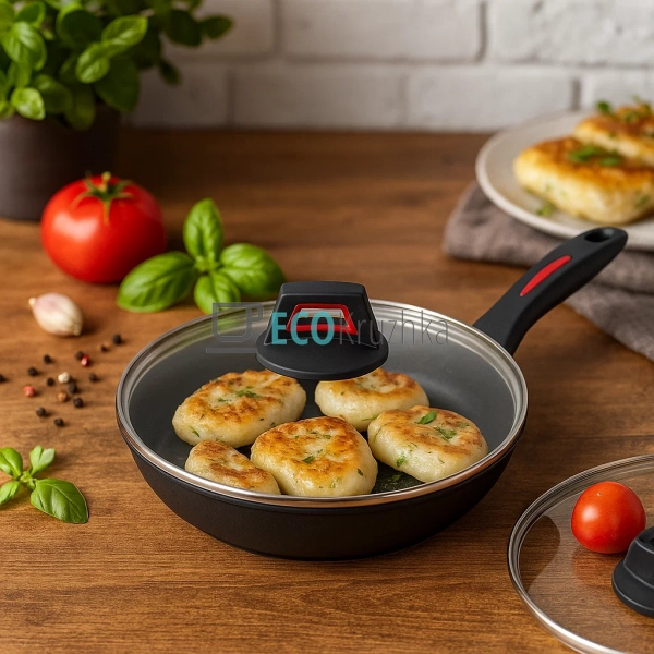 Сковорода 20×4.5 см - 1.0л Edenberg EB-13081 з термоінди ... Сковорода 20×4.5 см - 1.0л Edenberg EB-13081 з термоінди ...