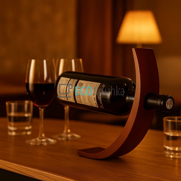 Стійка для вина настільна дерев Стійка для вина настільна дерев