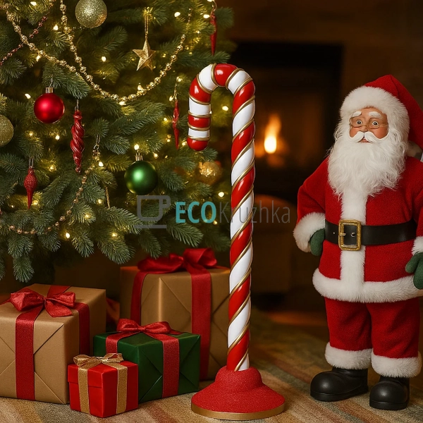 Карамельний льодяник "Палиця" 91 см – новорічна декорати ... Карамельний льодяник "Палиця" 91 см – новорічна декорати ...