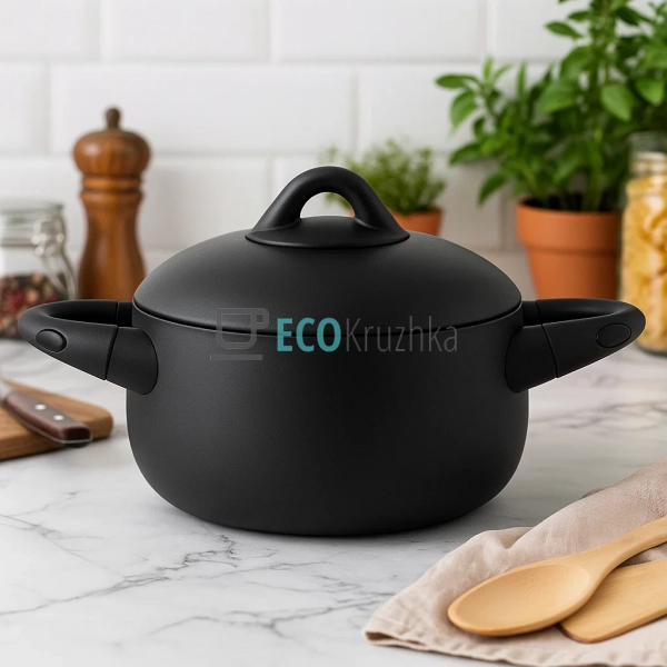 Каструля 4л з антипригарним покриттям Maestro MR-4017-22