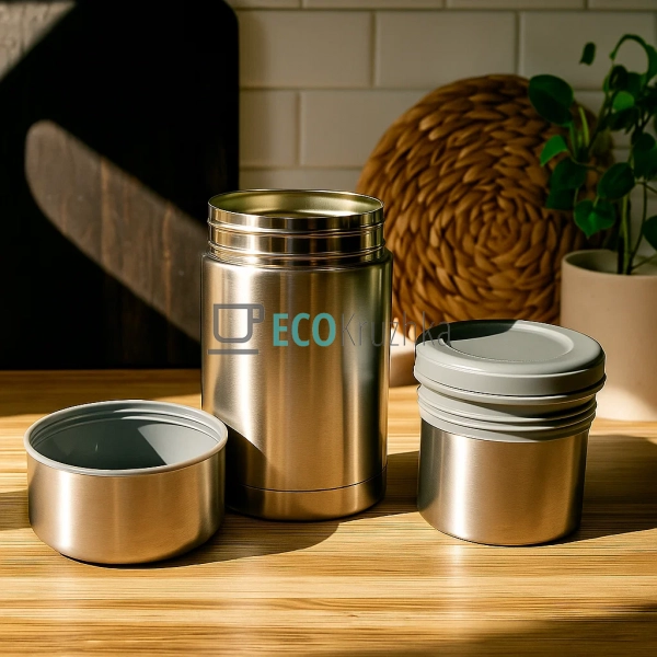 Термос харчовий Edenberg 900 мл з нержавіючої сталі EB-3 ...