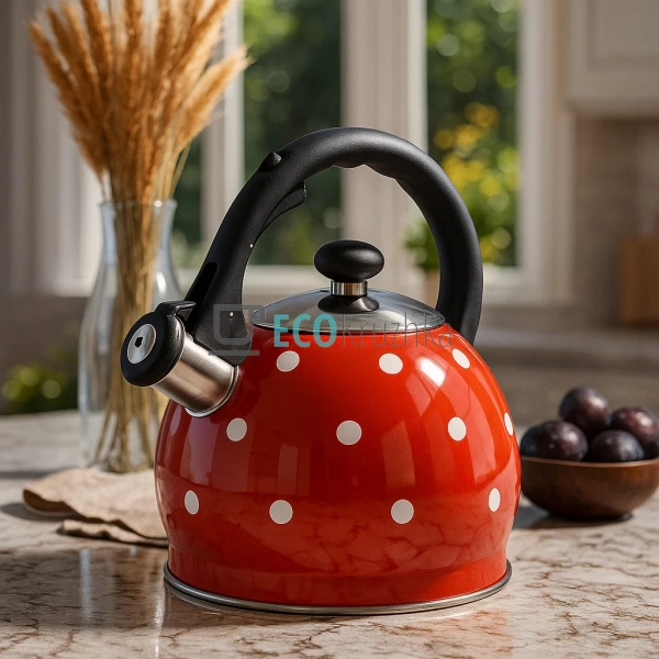 Чайник зі свистком Edenberg 2 л для плити з нержавіючої  ... Чайник зі свистком Edenberg 2 л для плити з нержавіючої  ...