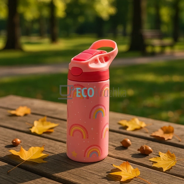 Термос дитячий поїлка з трубочкою 300 мл Рожева (MT-3453 ... Термос дитячий поїлка з трубочкою 300 мл Рожева (MT-3453 ...