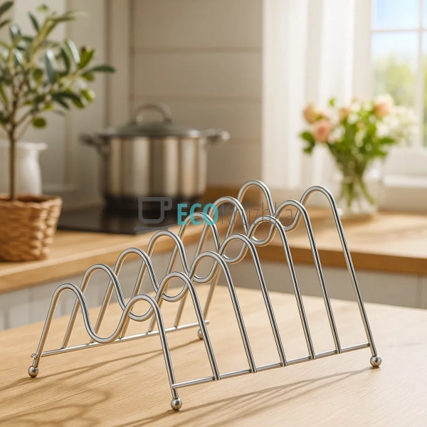 Підставка для зберігання 6 скляних кришок Хромована APL1 ...