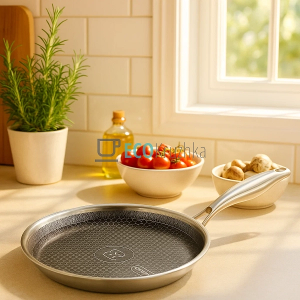 Cковорідка для млинців 20 см нержавіюча професійна Etern ... Cковорідка для млинців 20 см нержавіюча професійна Etern ...