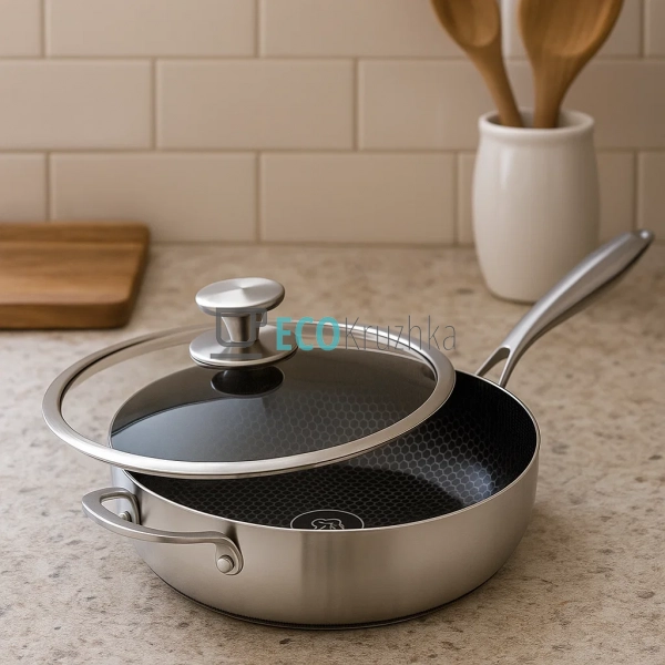 Cковорода WOK 26х9 см нержав ... Cковорода WOK 26х9 см нержав ...