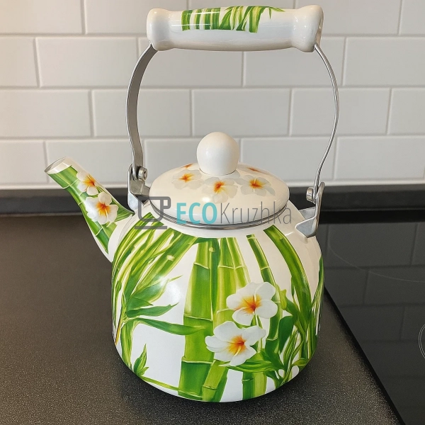 Чайник Емальований 2 л Бамбук (44/L)