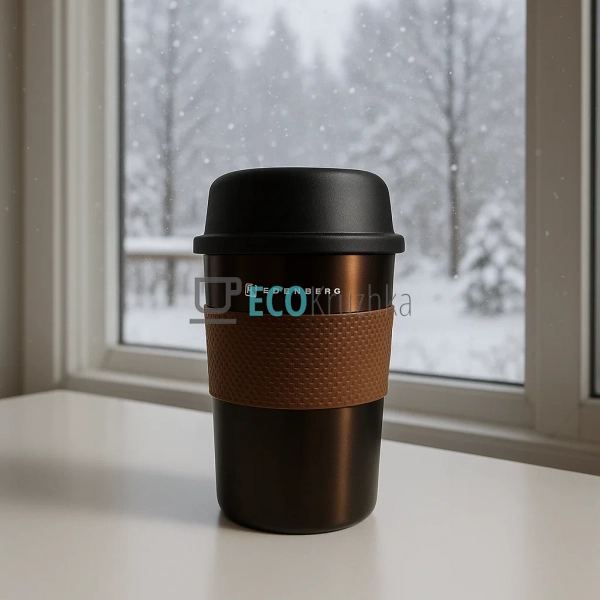 Термокухоль Edenberg 350 мл Коричневий EK12313