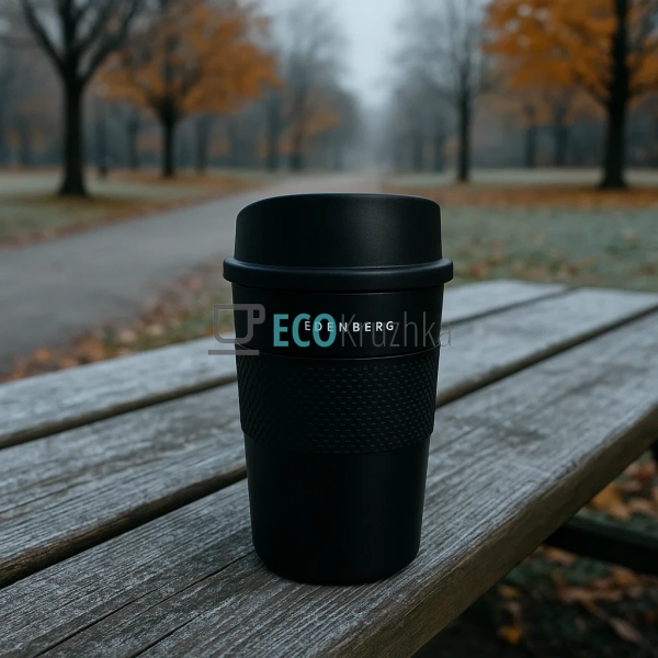 Термокухоль Edenberg 350 мл Чорний EK12311