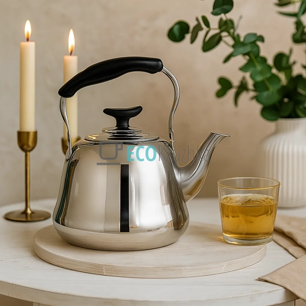 Чайник з фільтром-ситечком з неіржавної сталі, 1 літр Ed ...