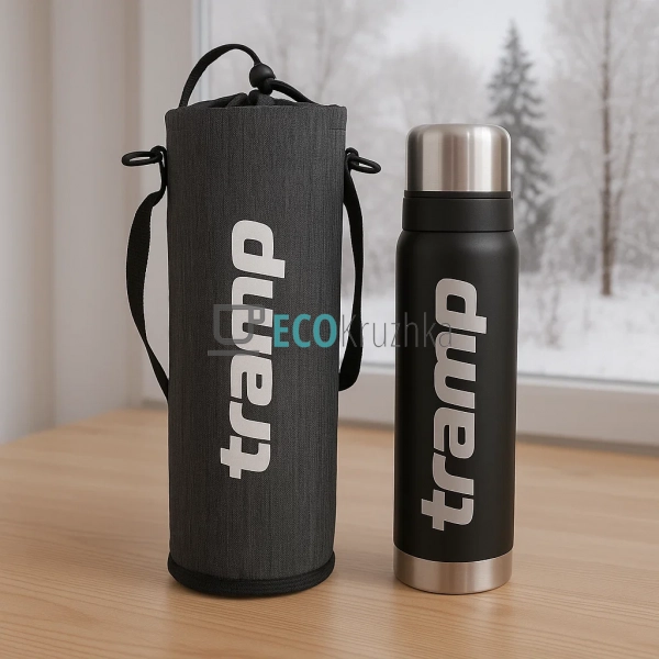 Термочохол для термоса Tramp 900 мл Сірий TRA-290-grey-m ... Термочохол для термоса Tramp 900 мл Сірий TRA-290-grey-m ...