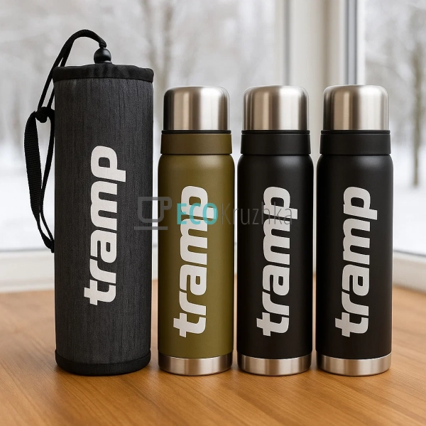 Термочохол для термоса Tramp 900 мл Сірий TRA-290-grey-m ... Термочохол для термоса Tramp 900 мл Сірий TRA-290-grey-m ...