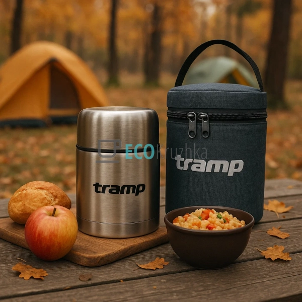 Термочохол для харчового термоса Tramp 0.5/0,7 л Сірий T ... Термочохол для харчового термоса Tramp 0.5/0,7 л Сірий T ...