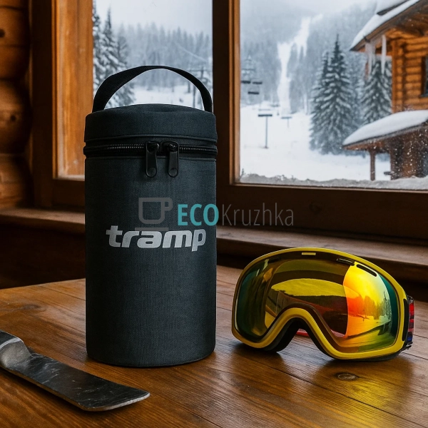 Термочохол для харчового термоса Tramp 1 л Сірий TRA-002 ... Термочохол для харчового термоса Tramp 1 л Сірий TRA-002 ...