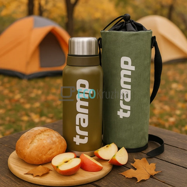 Термочохол для термоса Tramp 1200 мл Оливковий TRA-291-o ... Термочохол для термоса Tramp 1200 мл Оливковий TRA-291-o ...