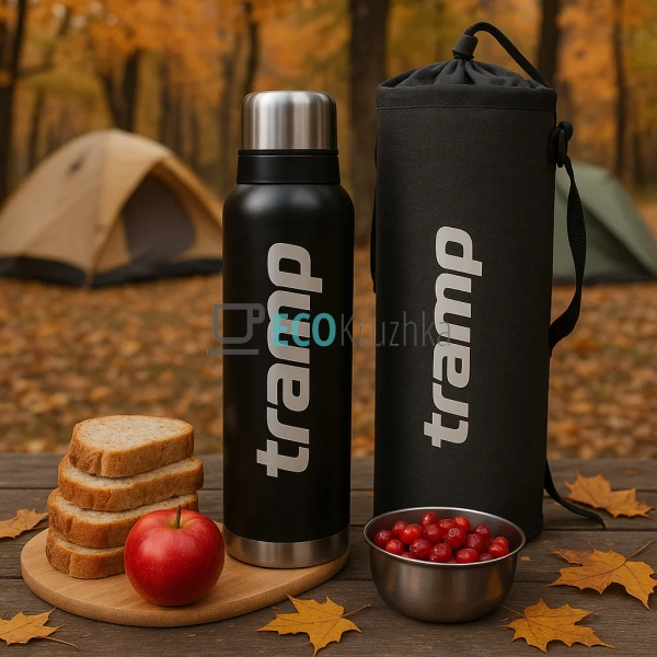 Термочохол для термоса Tramp 1600 мл Чорний TRA-292-blac ... Термочохол для термоса Tramp 1600 мл Чорний TRA-292-blac ...