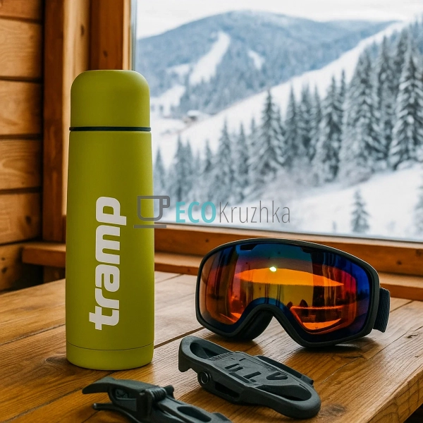 Термос Tramp Basic 500 мл Оливковий TRC-111-Olive