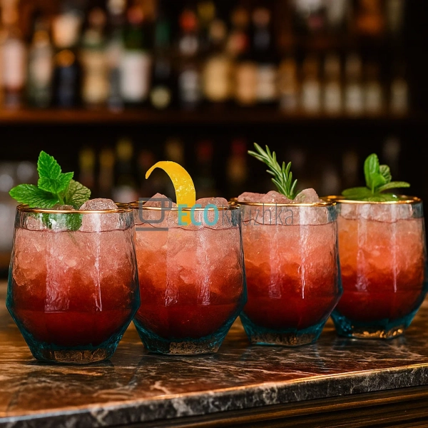 Стакан Блакитний діамант 410мл EK9034 Стакан Блакитний діамант 410мл EK9034