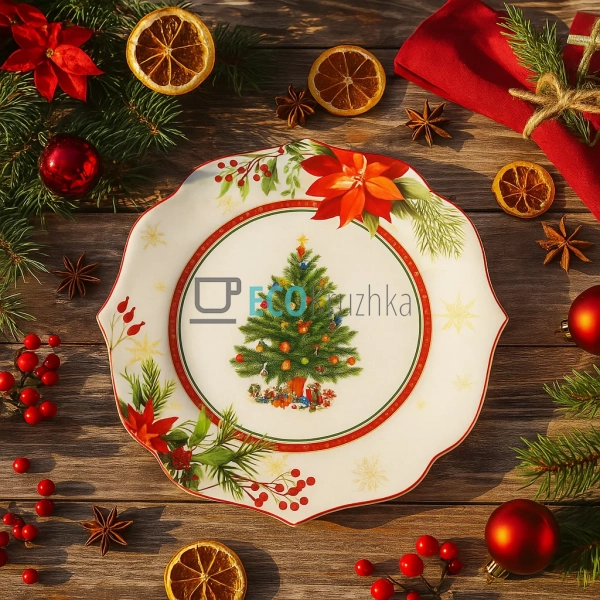 Новорічна порцелянова обідня ...