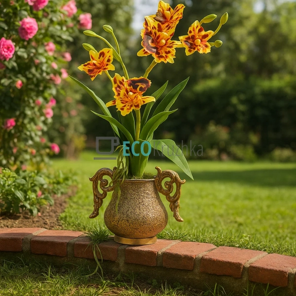 Декоративна композиція орхідея 25×60 см (A-185) Декоративна композиція орхідея 25×60 см (A-185)