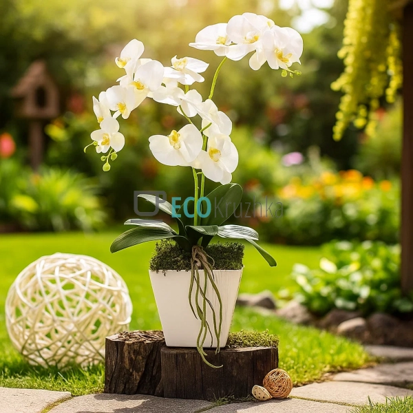 Декоративна композиція орхідея 43×61 см (A-189) Декоративна композиція орхідея 43×61 см (A-189)