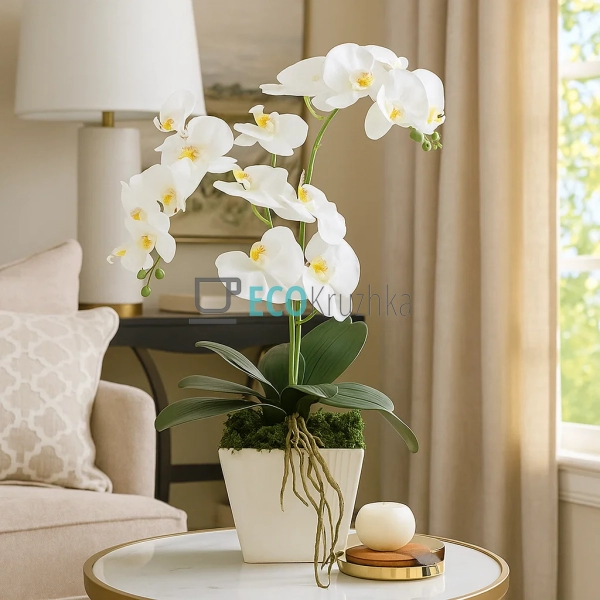 Декоративна композиція орхідея 43×61 см (A-189) Декоративна композиція орхідея 43×61 см (A-189)