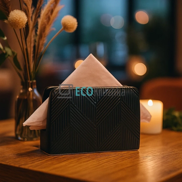 Серветниця "Geometry Black" Maestro MR-20003-44