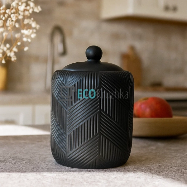 Набір для спецій з 3 предметів 750 мл "Geometry Black" M ... Набір для спецій з 3 предметів 750 мл "Geometry Black" M ...